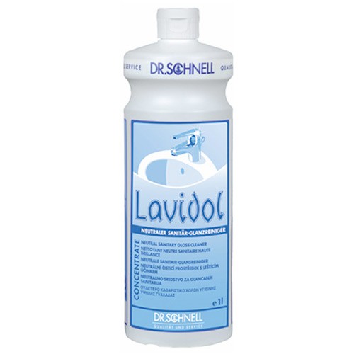 LAVIDOL, 1 л, pH1, для чистки дорогостоящей мебели, плитки, эмали, мрамора, фурнитуры