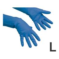 Латексные перчатки Виледа Многоцелевые - S, M, L, XL - Перчатки латексные Многоцелевые, синие, размер L