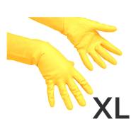 Латексные перчатки Виледа Многоцелевые - S, M, L, XL - Перчатки латексные Многоцелевые, желтые, размер XL