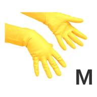 Латексные перчатки Виледа Многоцелевые - S, M, L, XL - Перчатки латексные Многоцелевые, желтые, размер M