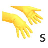 Латексные перчатки Виледа Многоцелевые - S, M, L, XL - Перчатки латексные Многоцелевые, желтые, размер S